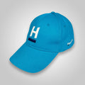 3D Branded Caps Cyan