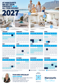 Fridge Calendars A5 2027 - Single Agent