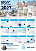 Fridge Calendars A5 2027 - Dual Agent
