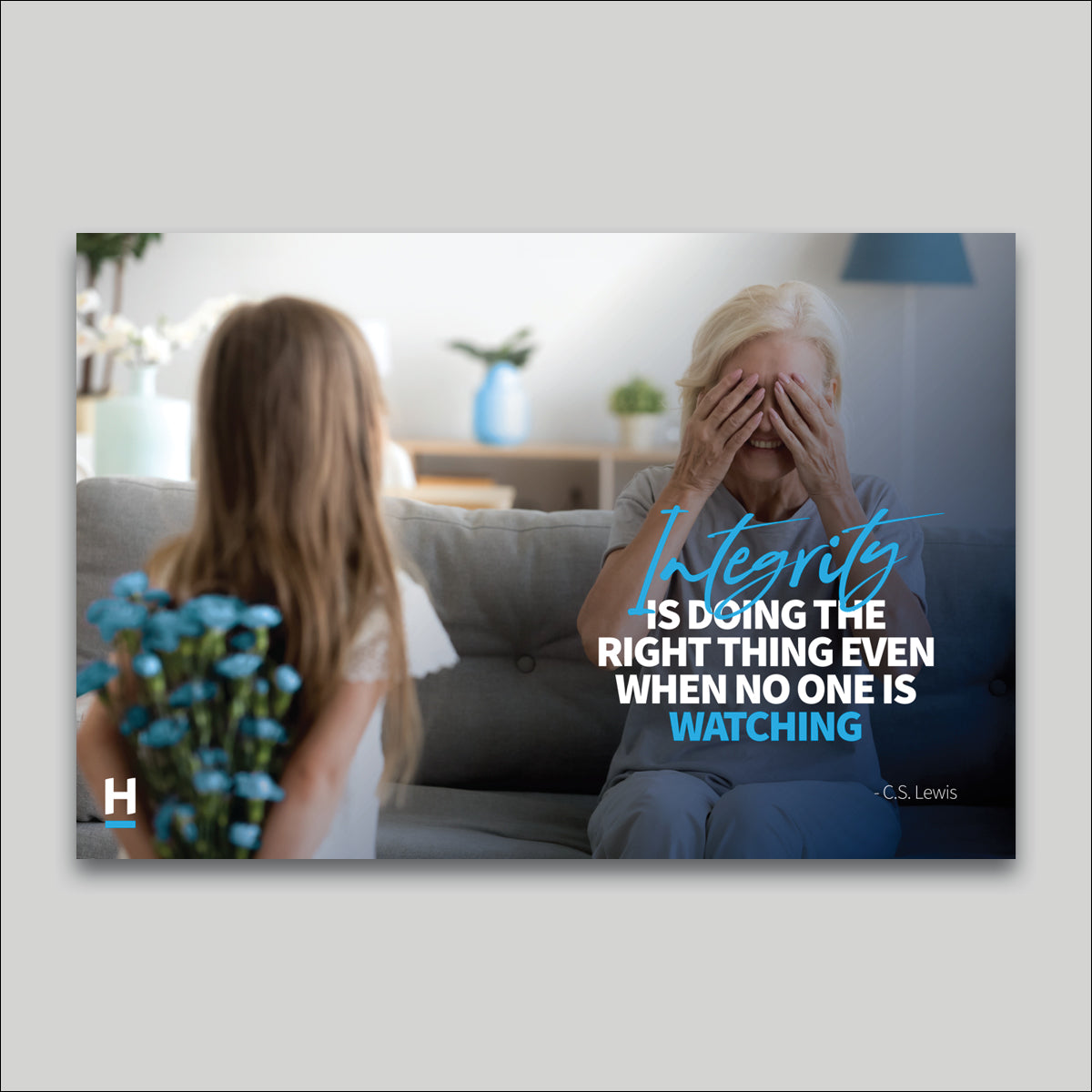 Canvas Print - Harcourts Values