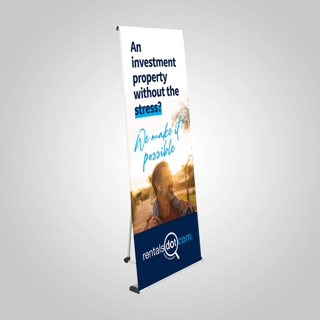 Ex-T Pull-Up Banner (RentalsDotCom) We Make It Possible