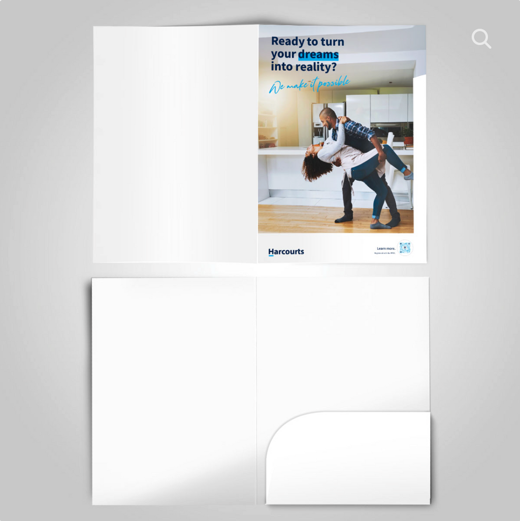 Presentation Folders No Gusset - We Make it Possible (Pack of 50)
