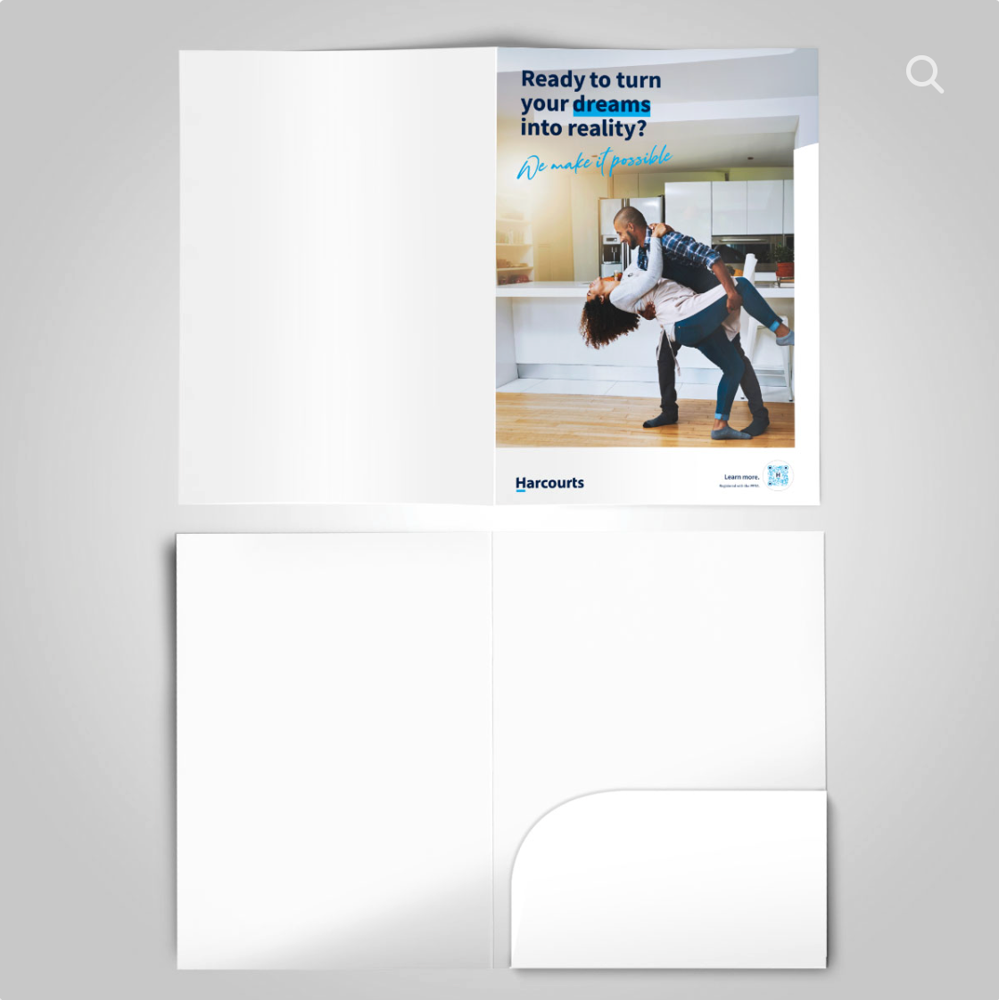 Presentation Folders No Gusset - We Make it Possible (Pack of 50)