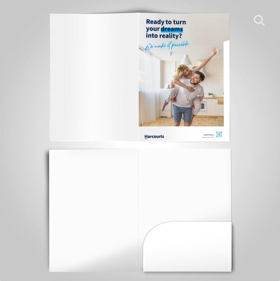 Presentation Folders No Gusset - We Make it Possible (Pack of 50)