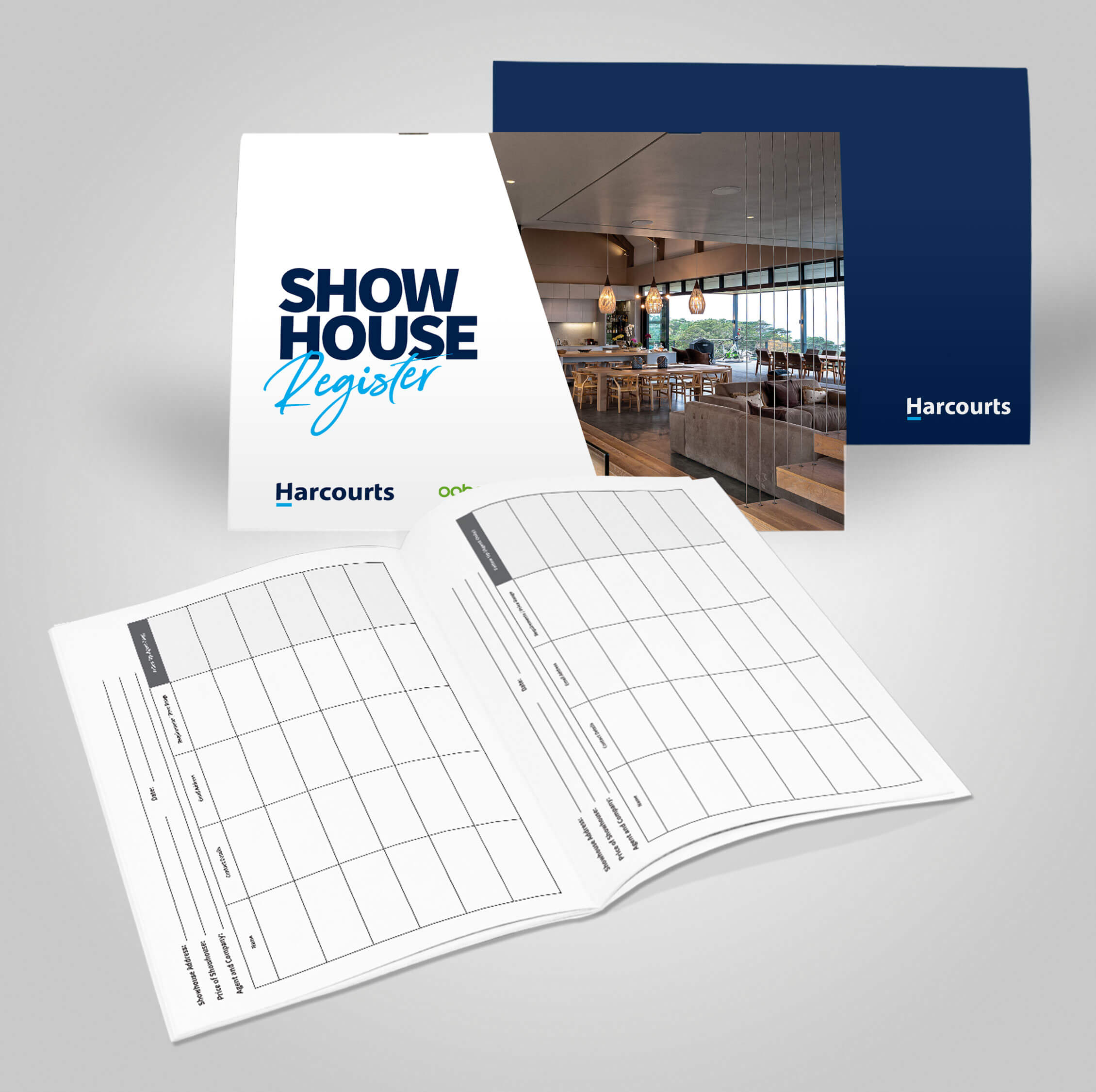 Showhouse Register Booklet