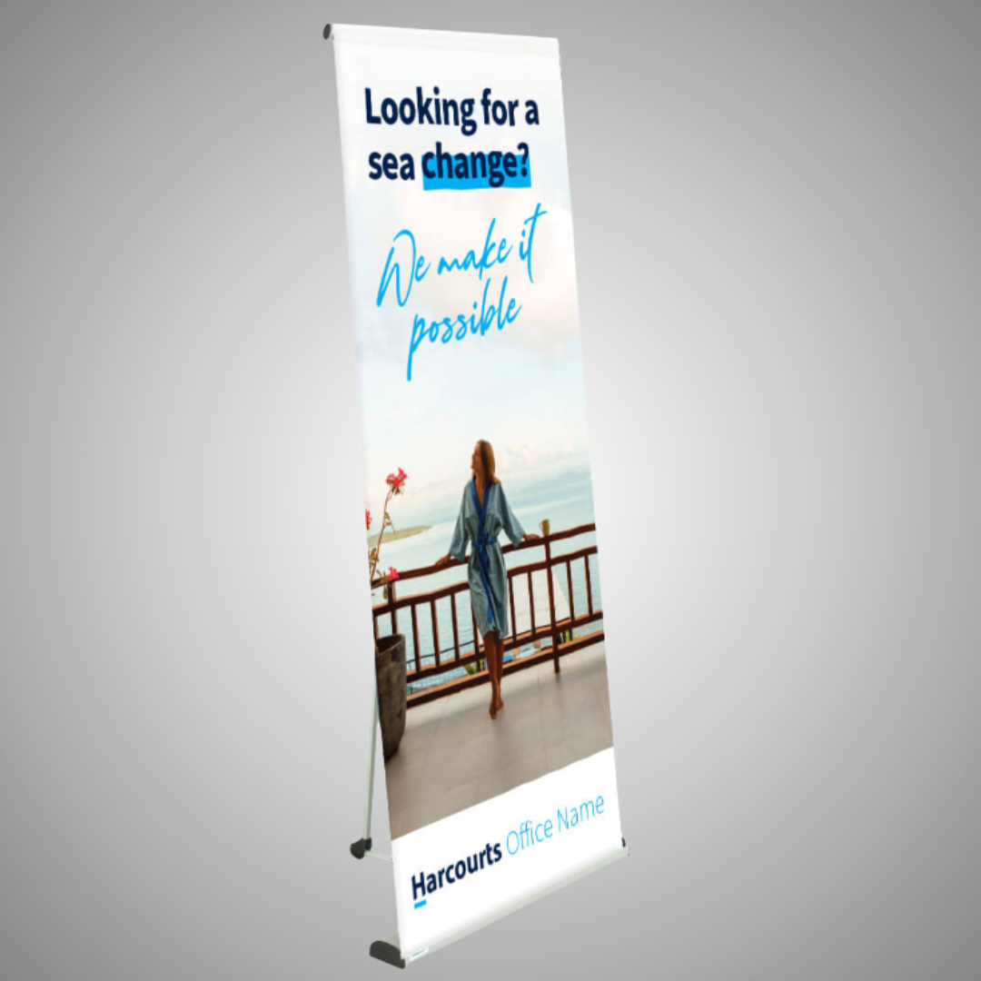 Ex-T Pull-Up Banner - We Make It Possible