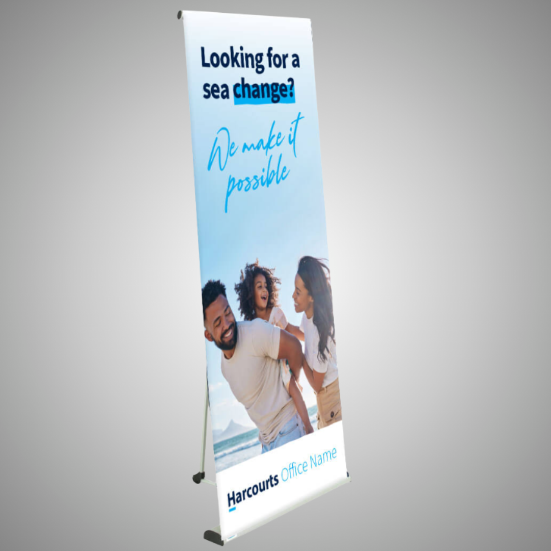 Ex-T Pull-Up Banner - We Make It Possible