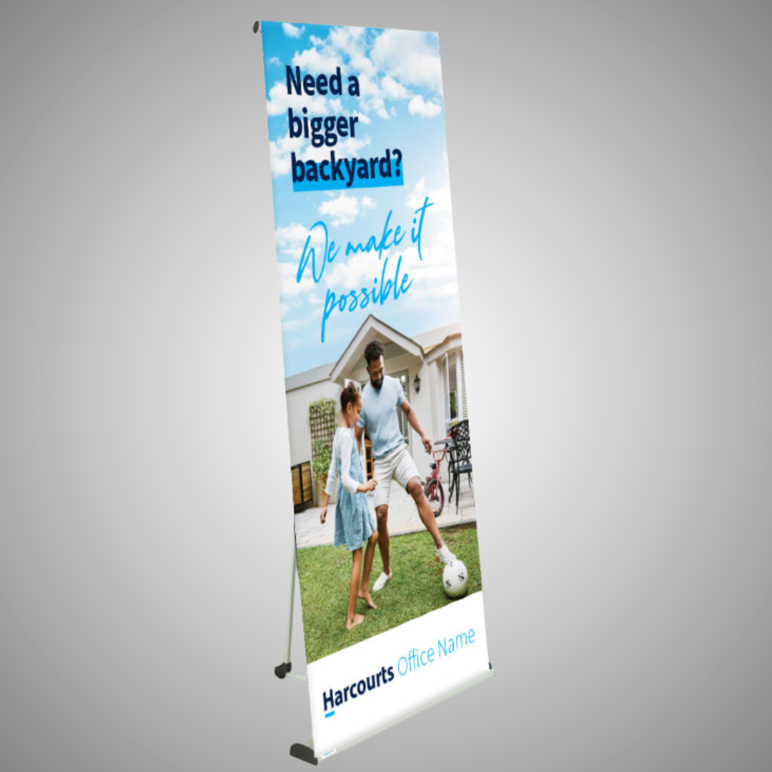 Ex-T Pull-Up Banner - We Make It Possible