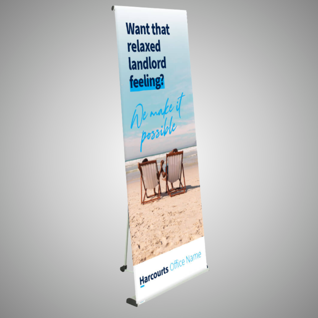 Ex-T Pull-Up Banner - We Make It Possible