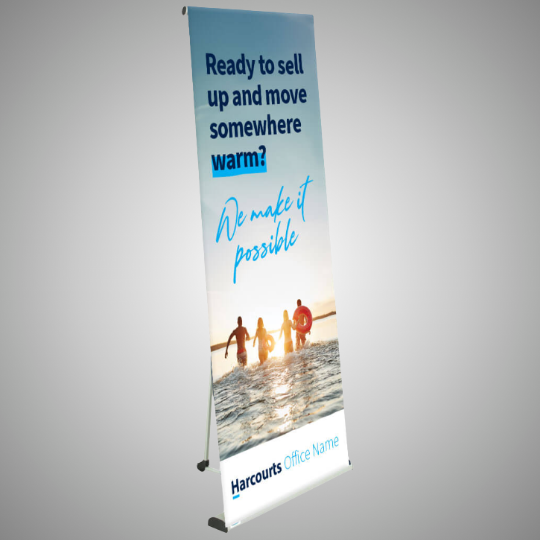 Ex-T Pull-Up Banner - We Make It Possible