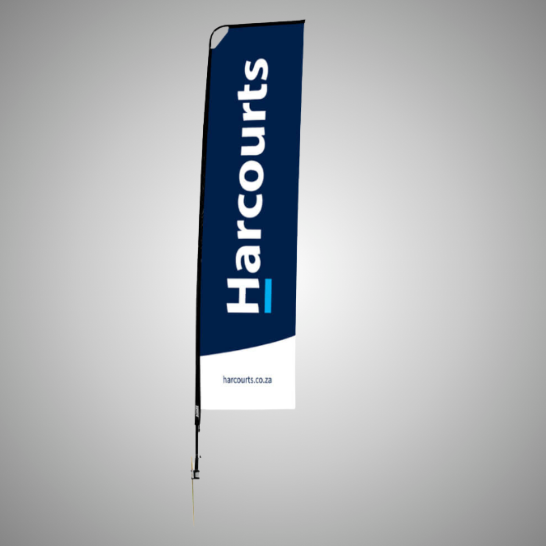 Feather Banner - Harcourts Supercrop