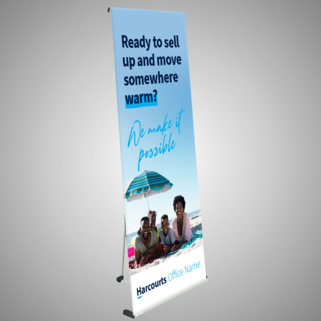 Ex-T Pull-Up Banner - We Make It Possible