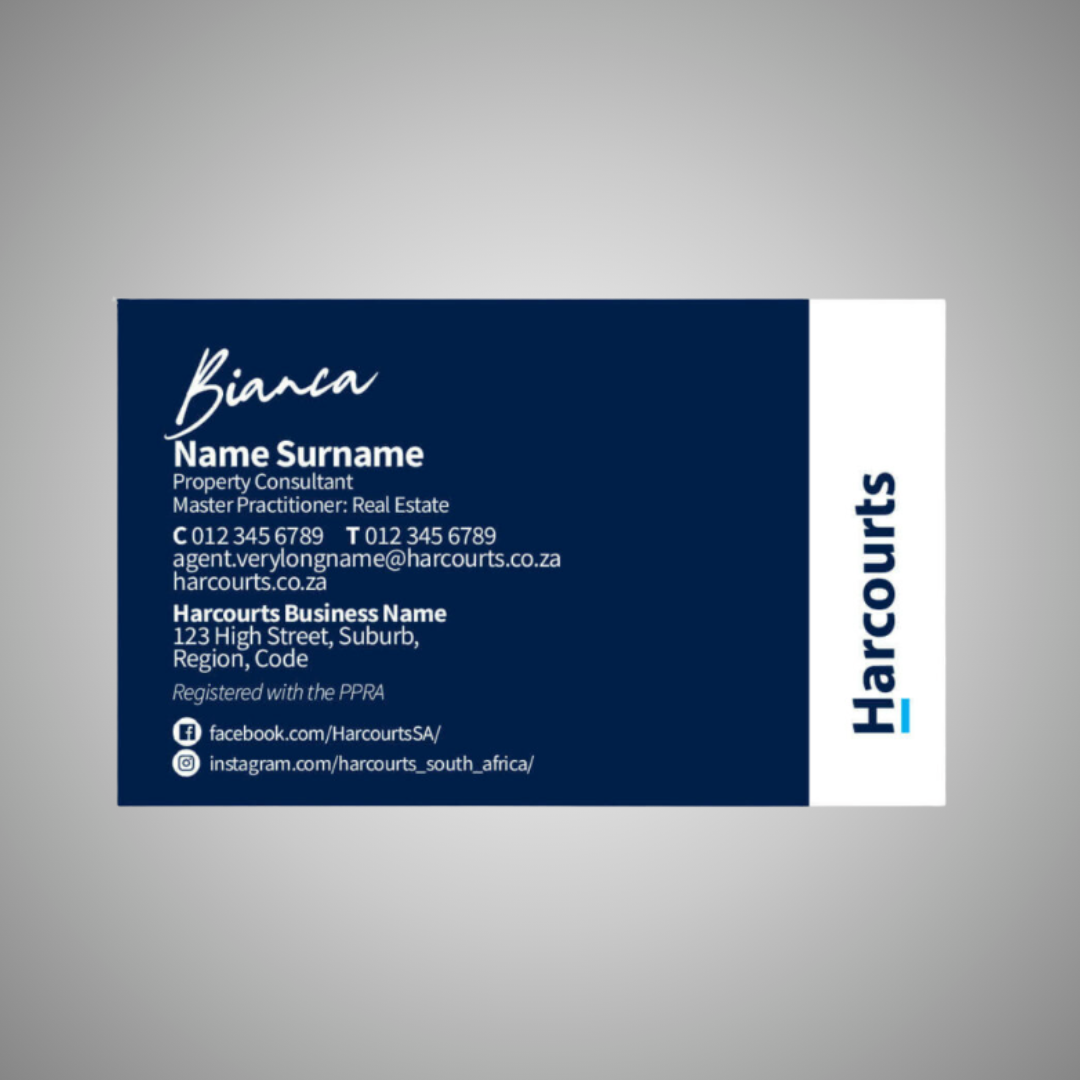 Business Cards - Single Sided