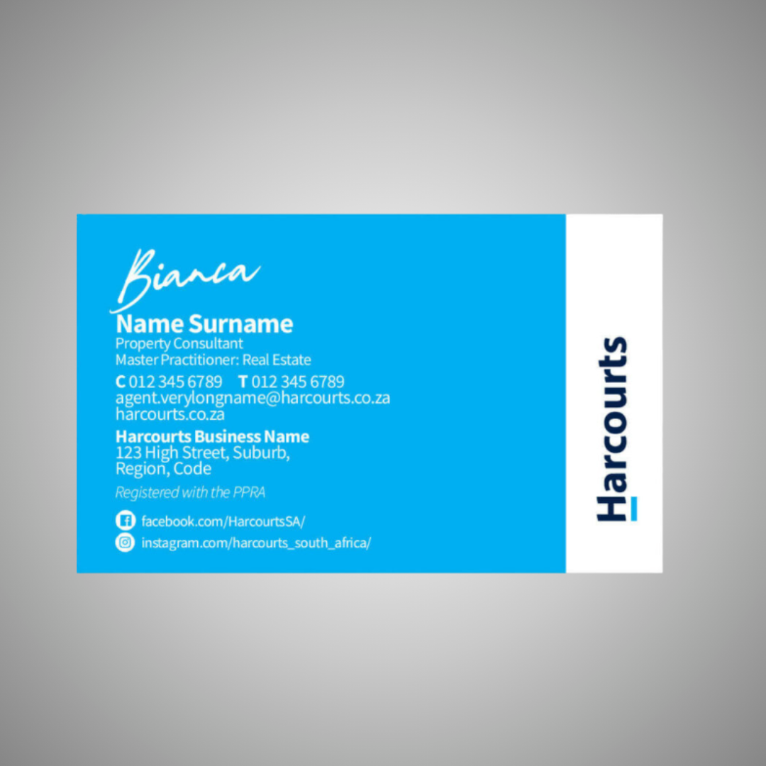 Business Cards - Single Sided