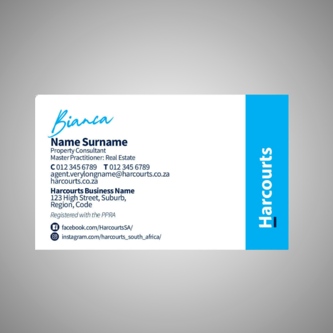 Business Cards - Single Sided