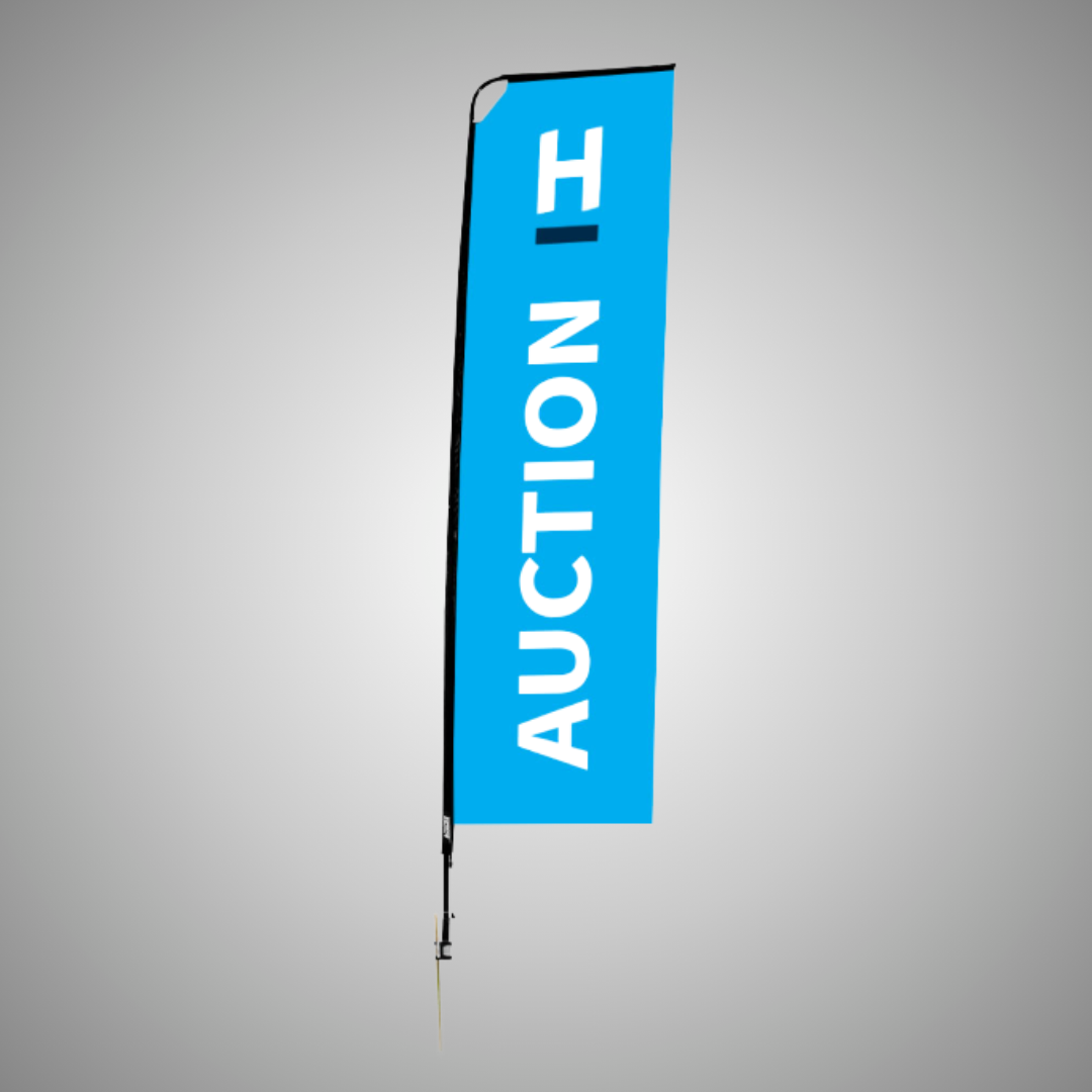Feather Banner - Auction