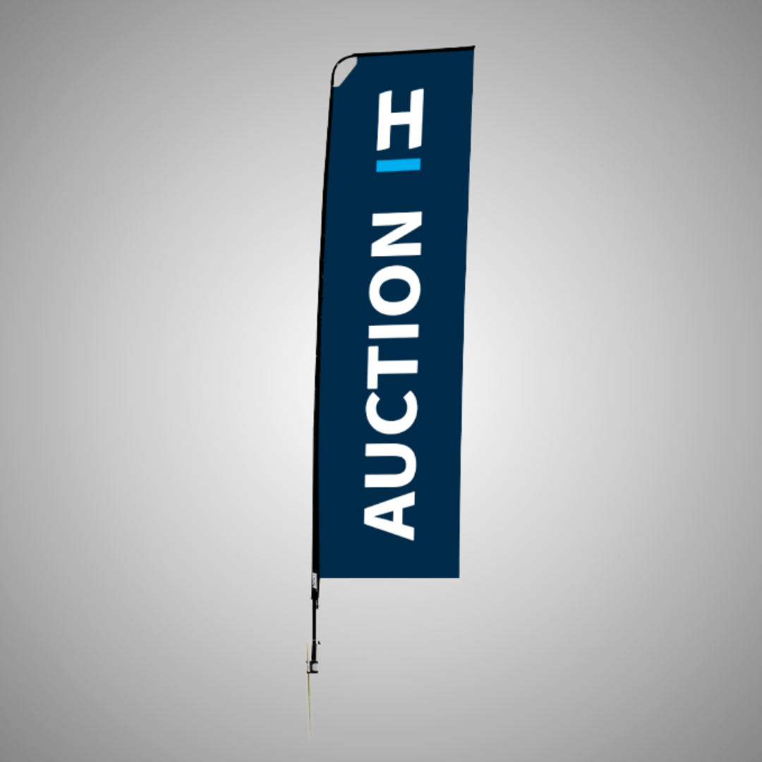 Feather Banner - Auction