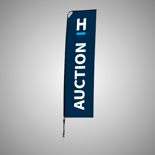 Feather Banner - Auction