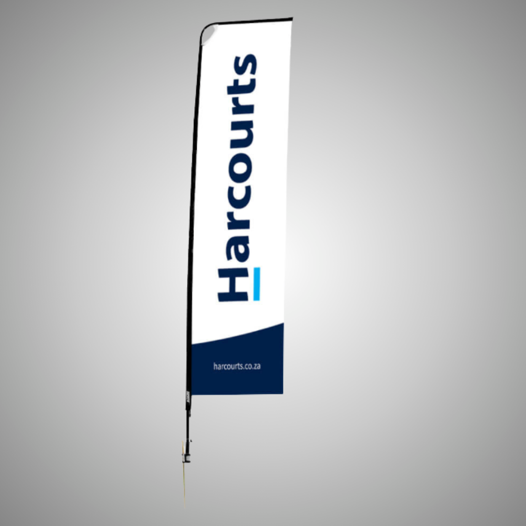 Feather Banner - Harcourts Supercrop