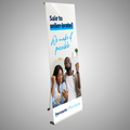 Ex-T Pull-Up Banner - We Make It Possible