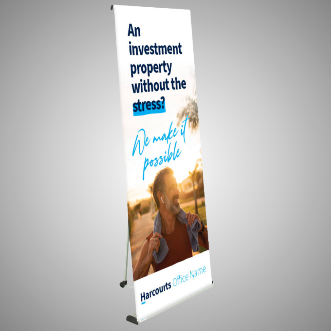 Ex-T Pull-Up Banner - We Make It Possible