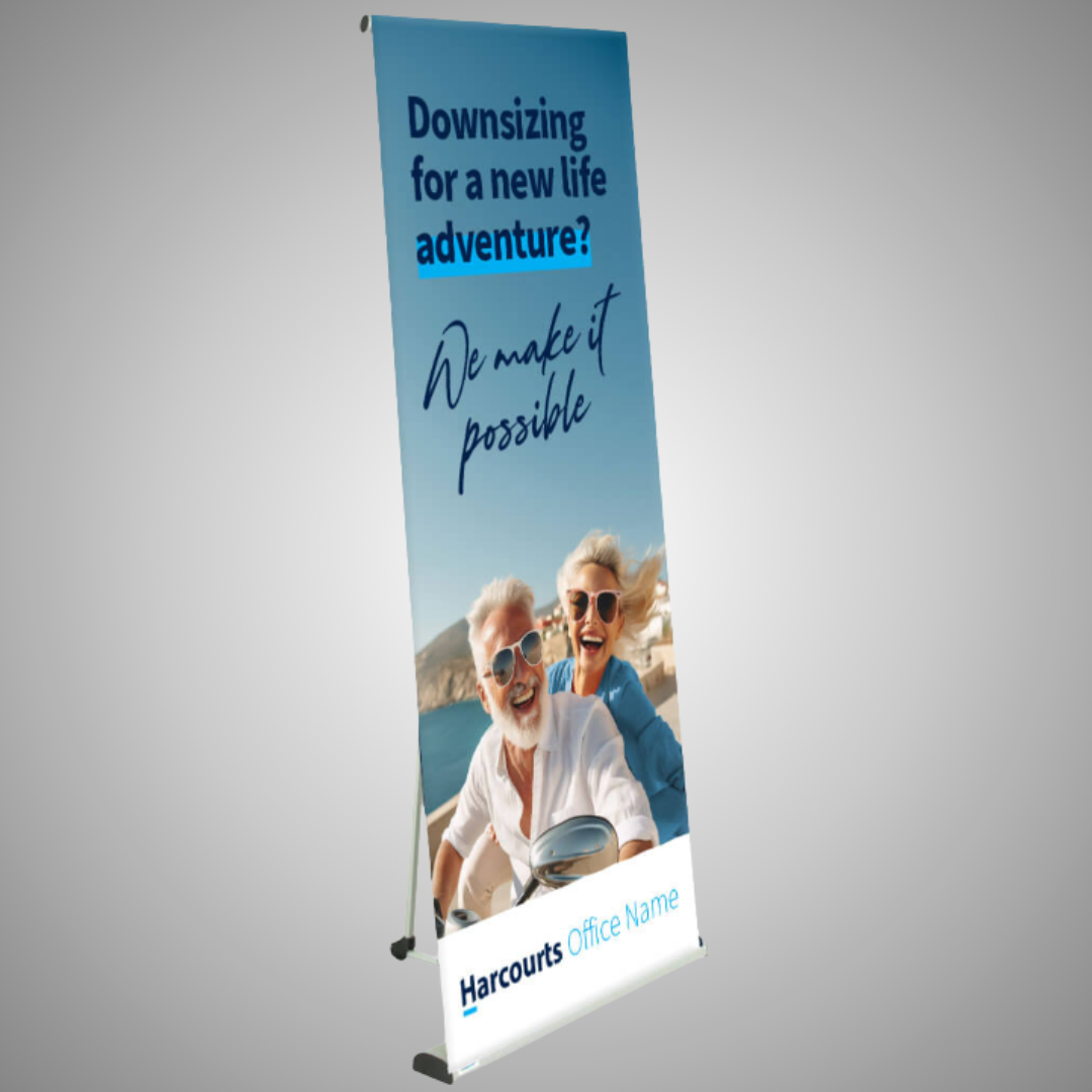 Ex-T Pull-Up Banner - We Make It Possible