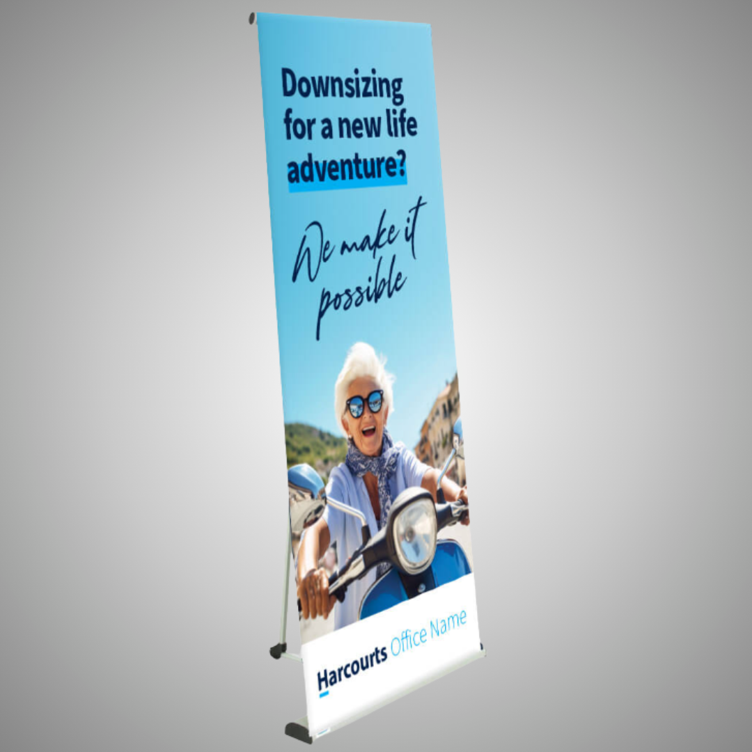 Ex-T Pull-Up Banner - We Make It Possible