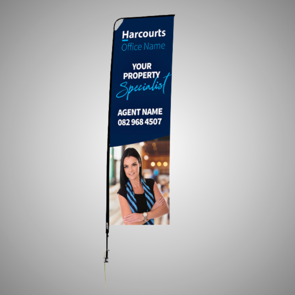 Feather Banner - Personalised with Photo