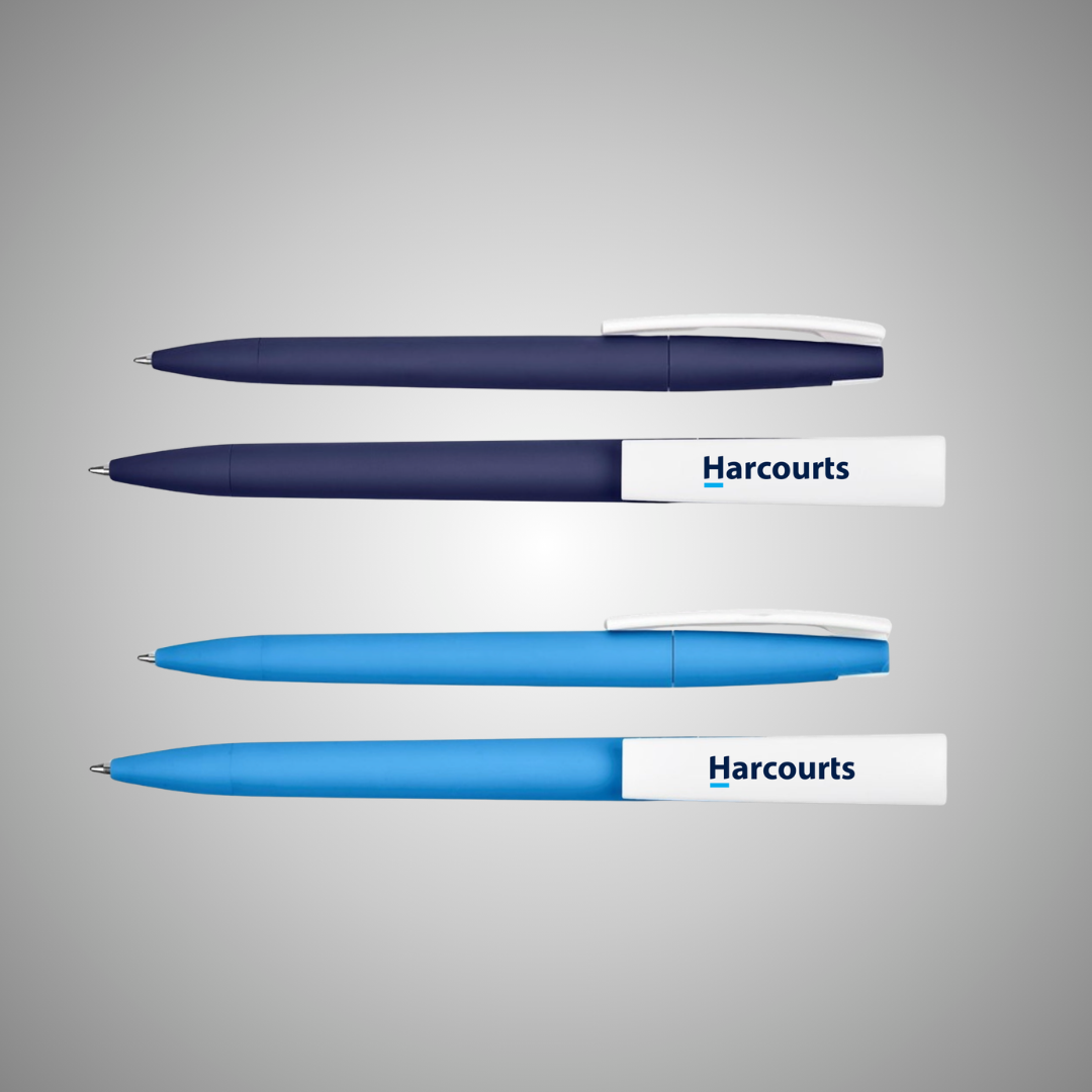Pen: Navy & Cyan (Pack of 8)