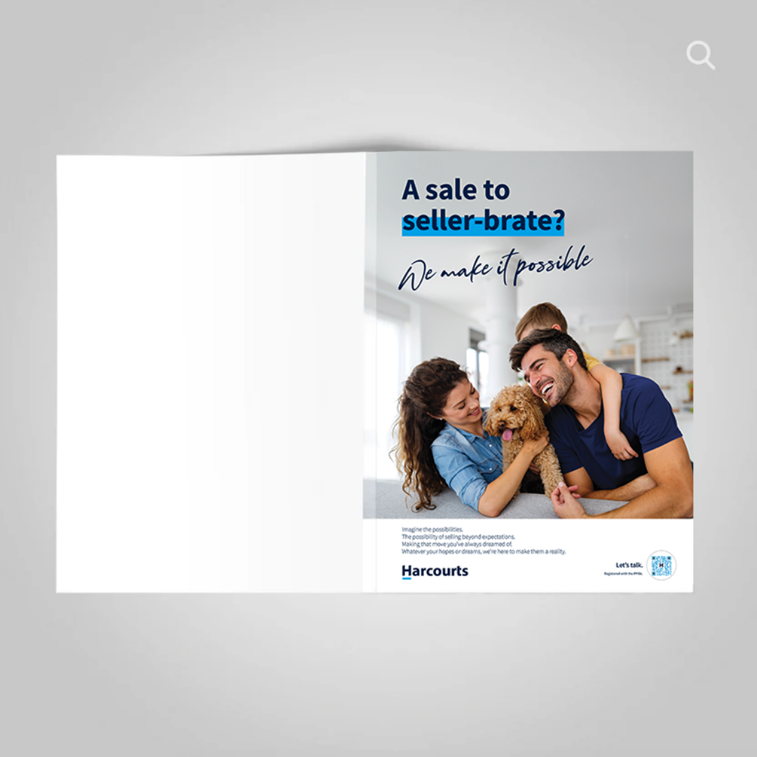Presentation Folders with Gusset - We Make it Possible (Pack of 50)