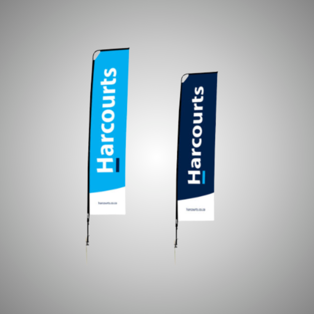 Feather Banner - Harcourts Supercrop