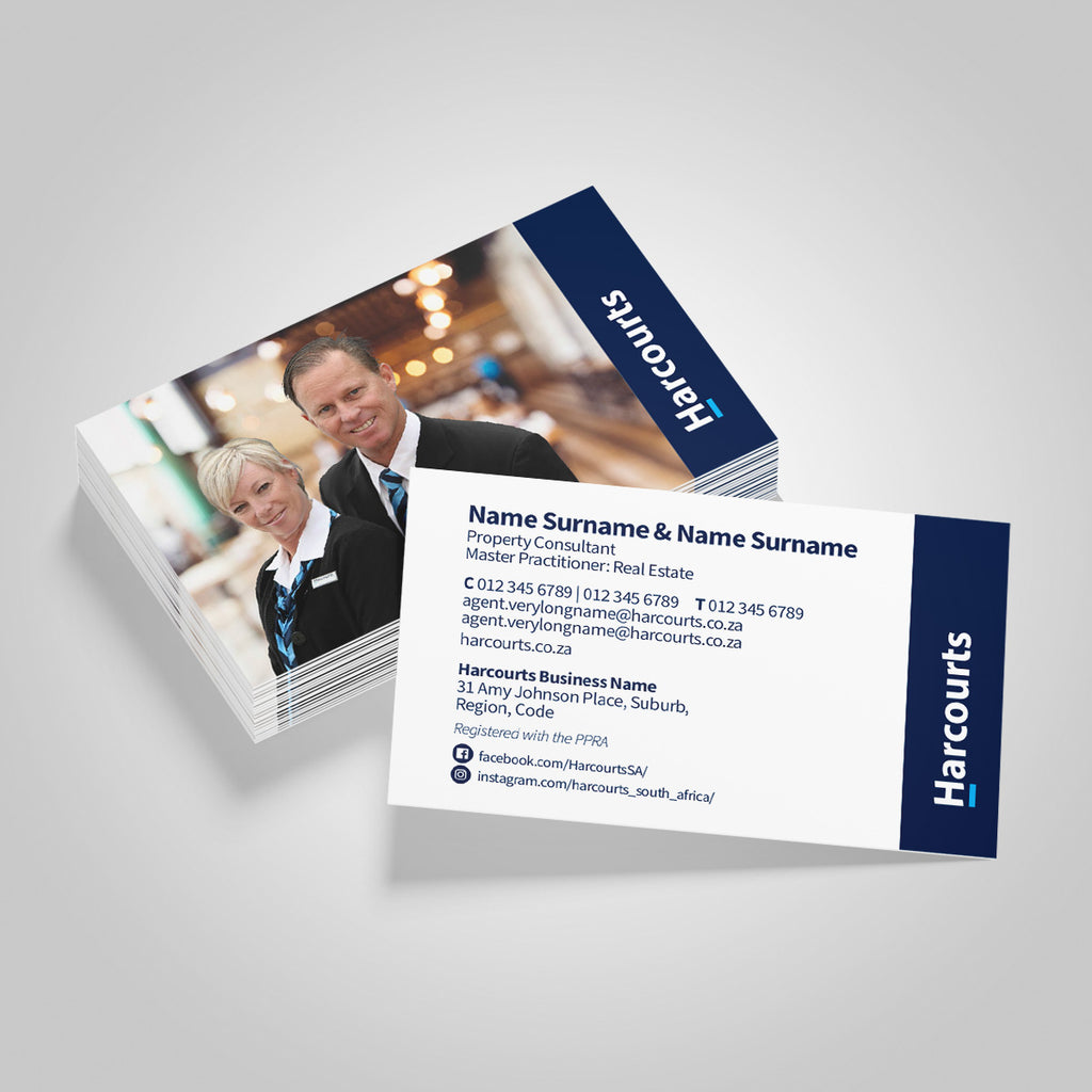 Double Sided Team Business Card