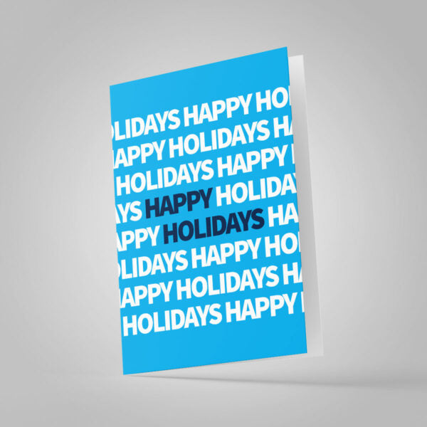 Happy Holidays - Bold