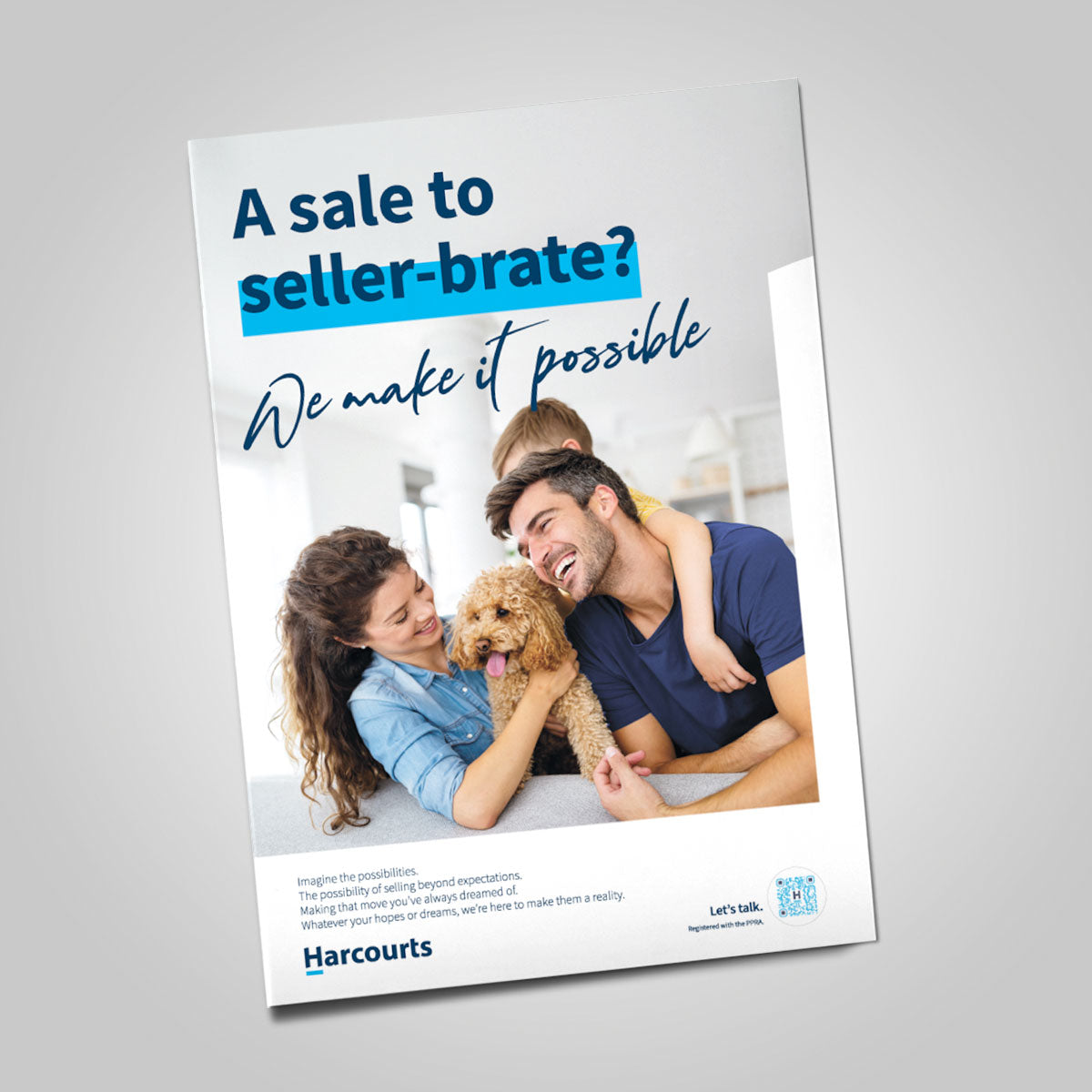 Presentation Folders with Gusset - We Make it Possible (Pack of 50)