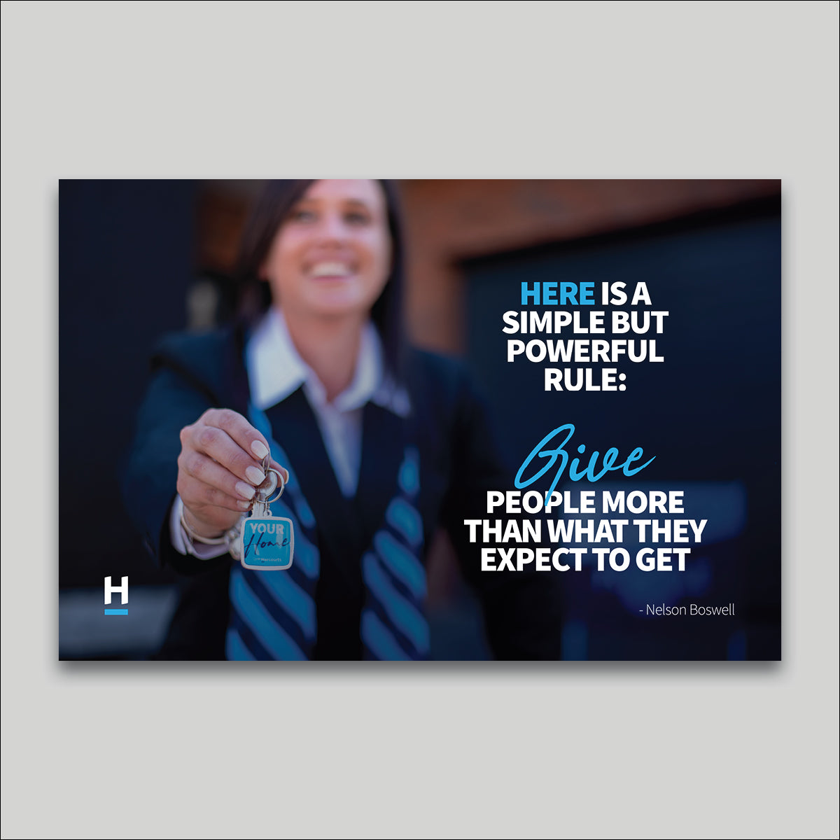 Canvas Print - Harcourts Values