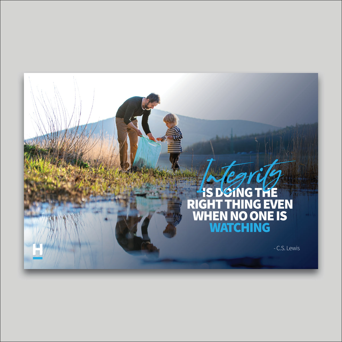 Canvas Print - Harcourts Values