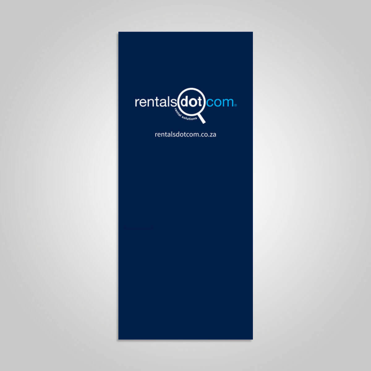 Ex-T Pull-Up Banner - RentalsDotCom