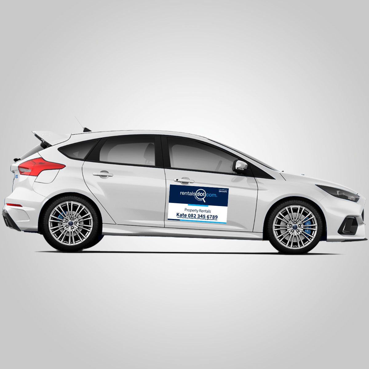 RentalsDotCom Agent Vehicle Magnets
