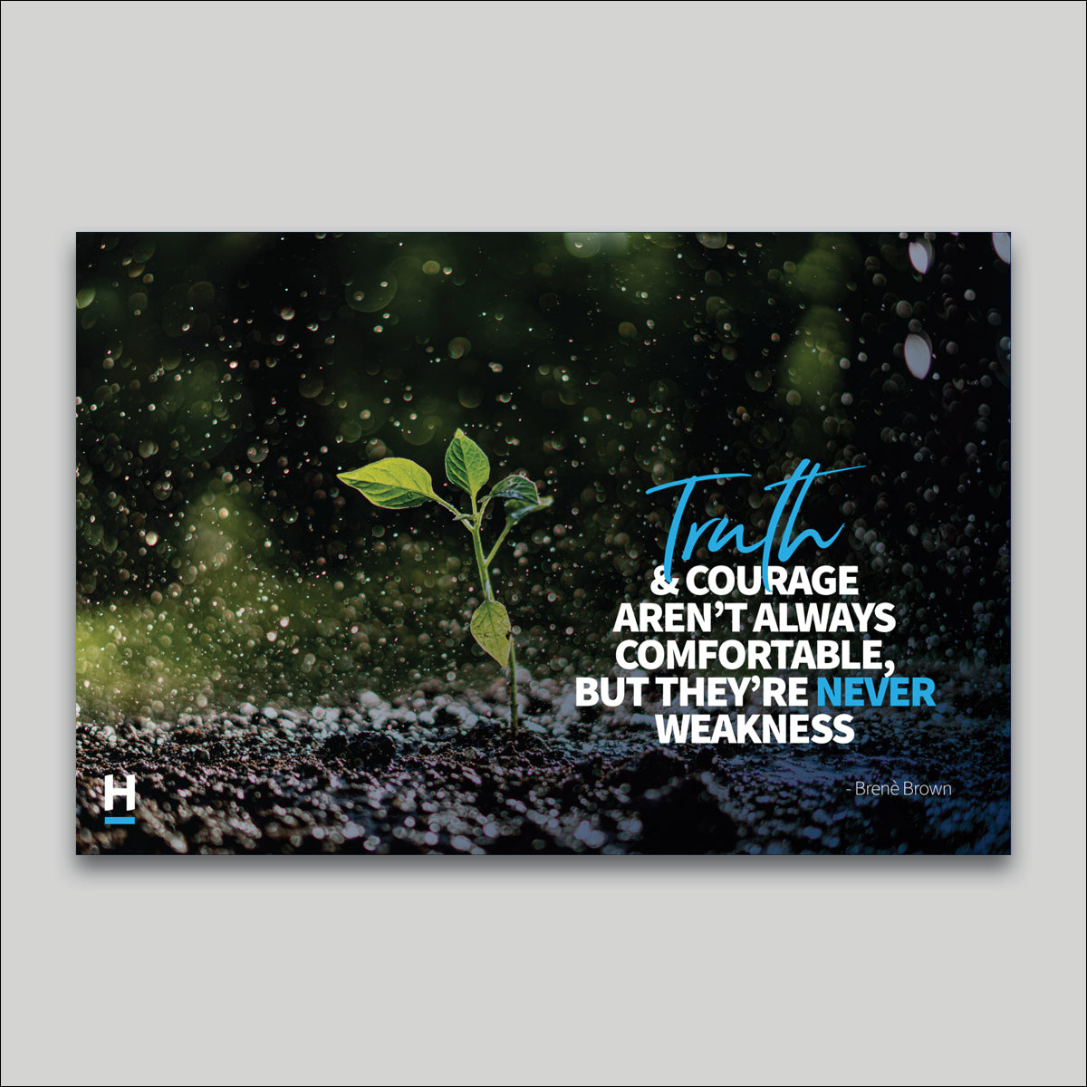 Canvas Print - Harcourts Values