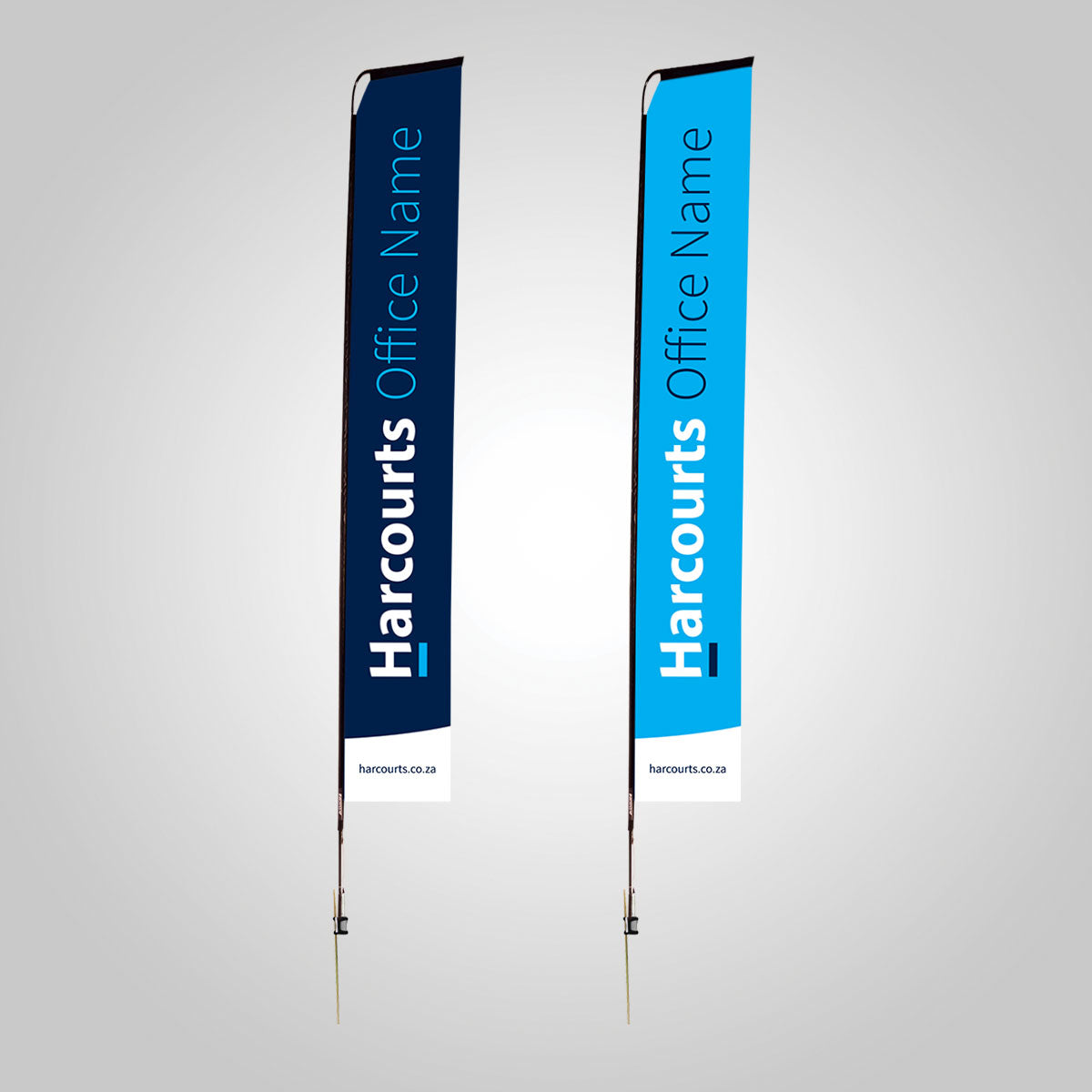 4m Generic Double-Sided Feather Banner