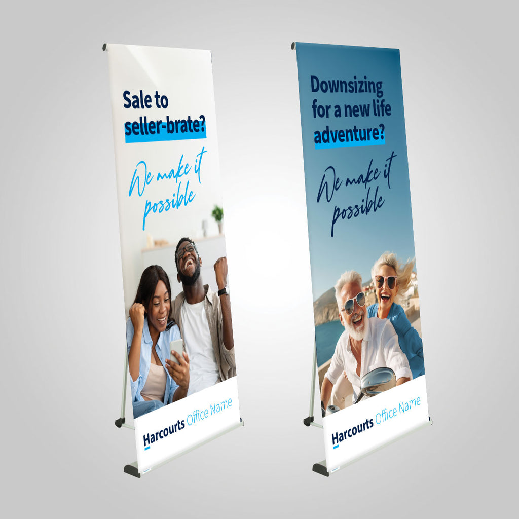 Ex T Pull Up Banner - We Make It Possible